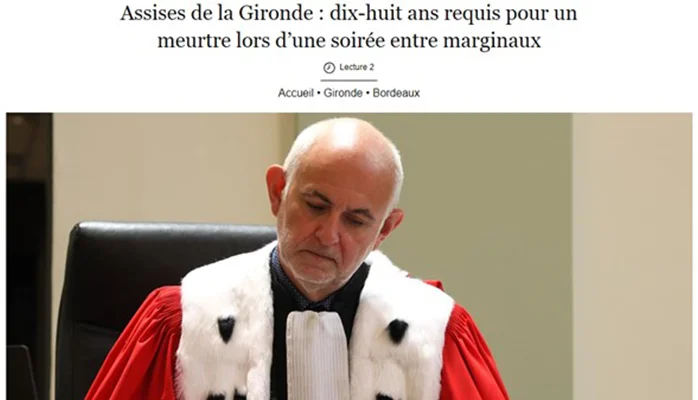 Maître Claire KESMAECKER assiste les proches d’une victime d’homicide volontaire devant la Cour d’assises de la Gironde